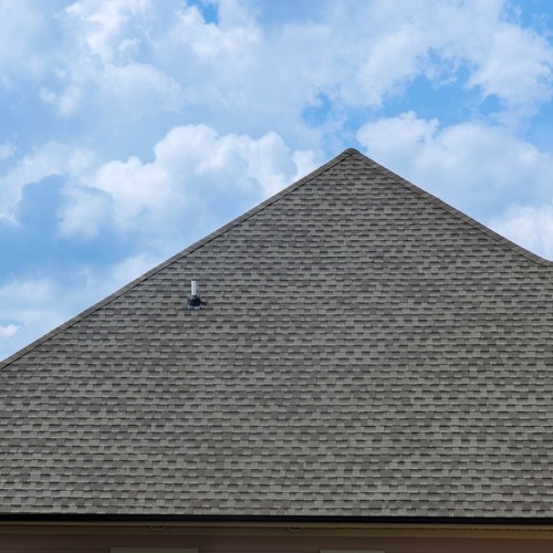 gray shingle roofing system